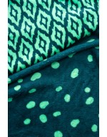 Palloruutu, coral fleece (3 väriä)
